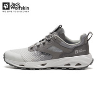 Jack Wolfskin狼爪徒步鞋男春夏新款户外运动舒适透气登山徒步网鞋40621