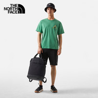 北面（The North Face）短袖春夏男夏季大LOGO户外运动舒适透气T恤81MV N11/绿色 3XL 