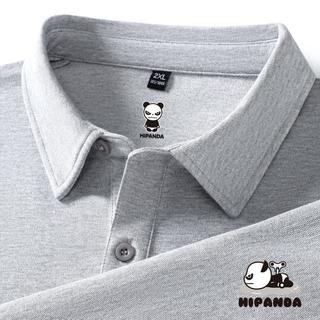  HIPANDA/你好熊猫 重磅棉 男士Polo衫