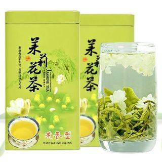 蘇阿哥茉莉花茶2024新茶浓香型散装礼盒装正宗花茶绿茶叶 茉莉花茶【＊2罐】 1A
