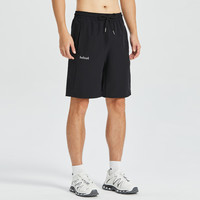 HOTSUIT后秀运动短裤男夏外穿透气快干清凉跑步裤外穿训练跑步篮球裤 黑色 2XL