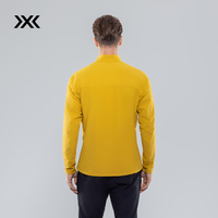 XBIONIC风岚中量软壳外套立领夹克男S2柔软舒适弹力防风春秋 24879 暖姜黄 XL（161-180）