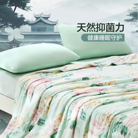 富安娜莱赛尔天丝被子桑蚕丝水洗儿童空调被芯宿舍春秋夏凉被 【100%桑蚕丝+60S冰爽天丝+可水洗】云梦