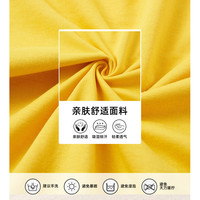 美特斯邦威款卡通满印短袖T恤夏季男女宽松潮流百搭舒适T恤 XS AE款-影黑