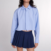 Maje2024秋冬款女装时尚气质美拉蓝条纹百褶裙裤短裤MFPSH00570 深蓝色 T38