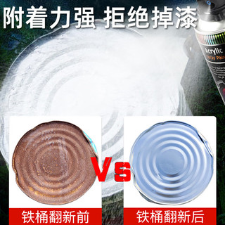 炫嘉米塔尔自动手喷漆金属漆防锈划痕修补漆木漆家用环保翻新改色漆 高温红