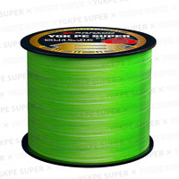 YGKPE SUPER PE线500米路亚线钓鱼线子线主线8织网路亚pe线海钓 0.6#微物
