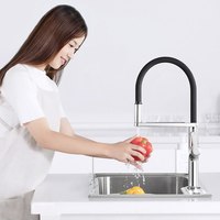 大白U悦厨房龙头 小黑匠非感应款 不含安装