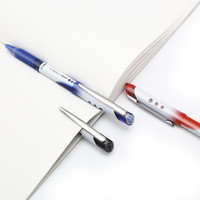 百乐（PILOT）BLN-VBG5水笔威宝熊猫笔走珠笔水性笔0.5mm签字笔办公中性笔 蓝色【12支装】 0.5mm