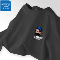 JEANSWEST/真维斯 纯棉吸汗 男士短袖T恤