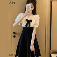 恋的小香风连衣裙夏季2024法式气质显瘦小个子纯欲高级感裙子夏天 图片色 均码（可备注码数）