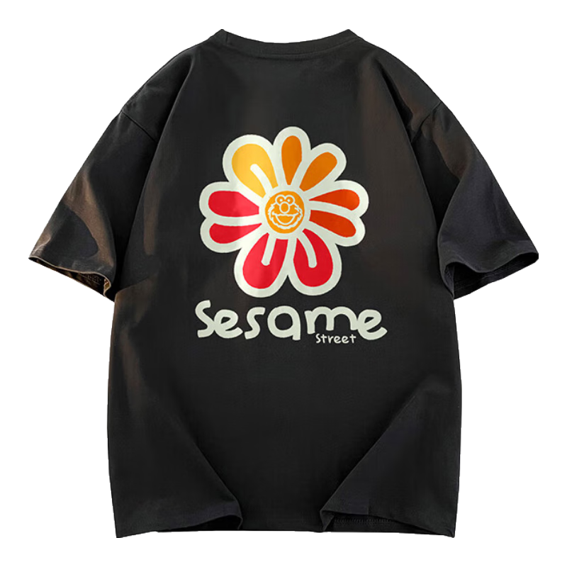  SESAME STREET 凉感 男士短袖T恤