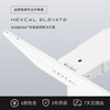 Hexcal Elevate高端专业升降桌 丹麦Linak双电机 E0级桌板 黑色 万向轮4个