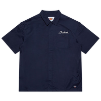 dickies2022春夏搭衬衫男系扣翻领短袖衬衫DK010211