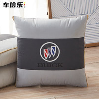 车信乐 汽车抱枕被子两用二合一车载车用靠枕后排加厚车标空调被睡觉 别克 40-40被子110-150cm