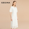 【蕾丝】GEGINA吉吉娜重工蕾丝连衣裙女中长款高档刺绣裙