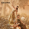 【纯亚麻】GEGINA吉吉娜水仙彩墨画吊带连衣裙印花裙子