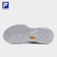 斐乐（FILA）女鞋FILA ACE性能网球鞋2025夏季综训鞋运动鞋 斐乐白/柠檬冰绿-JV 39