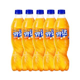 可口可乐 Coca-Cola饮料芬达500ml*5大瓶装橙味碳酸饮料夏季饮料