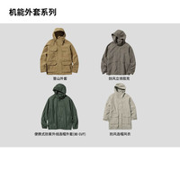 优衣库男装便携式连帽外套3D CUT防晒衣474883 464024官方旗舰 464022_03暮霭灰 160_76A_XS