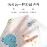 彩婴房婴儿衣服宝宝空调服夏连体薄纯棉家居爬服哈衣透气长袖睡衣 菠萝A