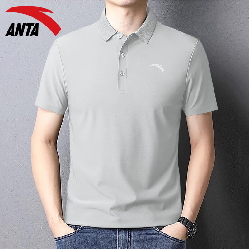 E款浅砂灰polo（冰丝速干）