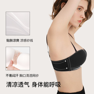  Ubras 无痕 女士抹胸无肩带内衣