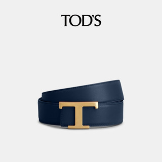 托德斯 TOD'S男士TIMELESS大T扣双面皮革腰带商务休闲皮带3.5CM