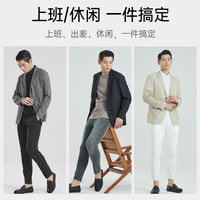 【轻薄空调单西】利郎 西服男士商务2024春夏薄款男装外套男 卡其色(G4XKF713SA) 180/92A