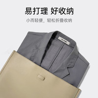 【轻薄空调单西】利郎 西服男士商务2024春夏薄款男装外套男 黑(G4XKF711SA) 180/92A