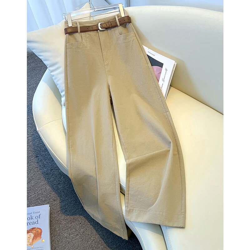 藏青色/九分 -送腰带-裤长90CM起