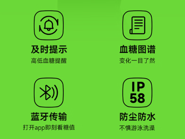 鱼跃 安耐糖系列 Anytime 4Pro 动态血糖监测仪 发射器*1+传感器*2