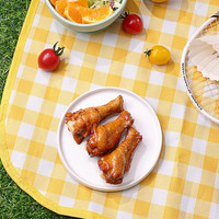 双汇（Shuanghui）卤鸡大腿卤鸡琵琶腿鸡翅根酱卤即食熏烤风味 卤鸡翅根35g*5袋（尝鲜装）