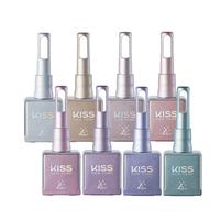 KISS魔法精灵晶石碎爆闪春夏2025年美甲猫眼持久甲油胶