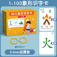 开心宝贝 幼小衔接识字卡片3000字幼儿园无图认字23岁儿童宝宝早教启蒙大王