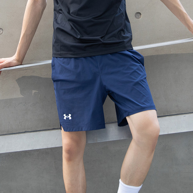 安德玛 UA安德玛 UNDER ARMOUR速干短裤男25夏季休闲裤跑步透气五分裤运动裤男