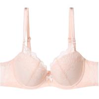 Q安莉芳旗下E-BRA女士小胸聚拢文胸波点蕾丝内衣KB1690