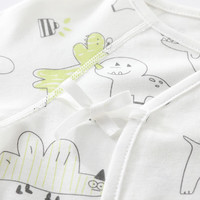 巴厘小猪【断码清仓】新生婴儿衣服夏季薄空调服哈衣和尚服睡衣宝宝连体衣 小宇宙