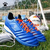 卡尔美(KELME)足球鞋男青少年比赛TF碎钉球鞋透气防滑球鞋 宝蓝 29