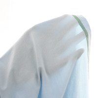 巴厘小猪【断码清仓】儿童睡衣夏季薄款女童短袖衣服男童两件套宝宝家居服 冰蓝 90