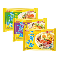 华丰三鲜伊面方便面袋装方便速食老式80后怀旧泡面 【3袋】原味86g*3袋