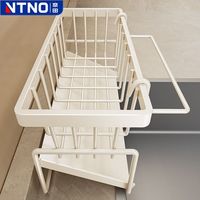奈田厨房水槽置物架抹布水龙头水池多功能洗碗沥水洗洁精收纳