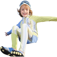 Kocotreekk树儿童泳衣原纱防晒游泳衣男童分体女童长袖宝宝泳装三件套