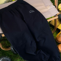 贝壳心雨男童裤子春秋儿童运动裤户外休闲裤透气中大童裤子女夏速干裤 卡其色 150