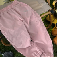 贝壳心雨男童裤子春秋儿童运动裤户外休闲裤透气中大童裤子女夏速干裤 藏青色 170