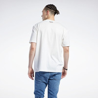 Reebok锐步男女同款CL INTL TEE经典运动户外图案圆领短袖T恤 GV3459 L