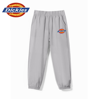 DICKIESDickies童装男童裤子小童2025冰丝速干裤儿童夏季凉感运动裤 灰/DK红标K 150 【体重68-80斤】