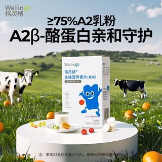 英氏伟灵格A2高蛋白宝宝奶片30袋