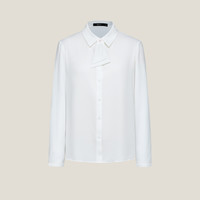 【配送领带/透气/商场】G2000女装SS25柔软舒适长袖休闲衬衫
