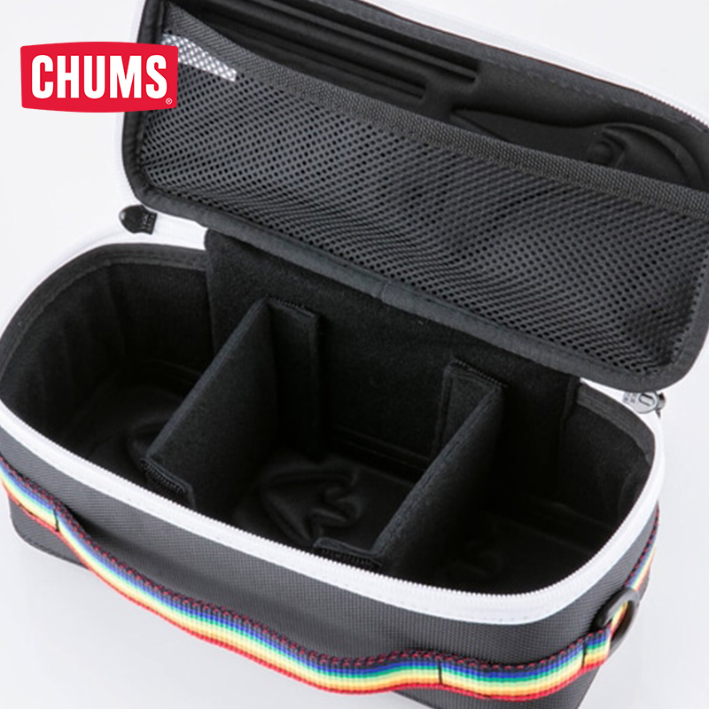 CHUMS洽洽鸟户外装备硬壳手提收纳包数码相机挎包背包CH62-1822